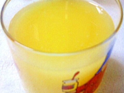 栄養・ビタミンたっぷり☆ホエーオレンジジュース